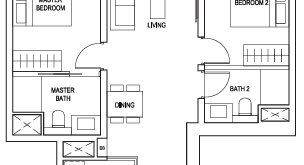 penrose-2-bedroom-premium-type (2p)b-singapore